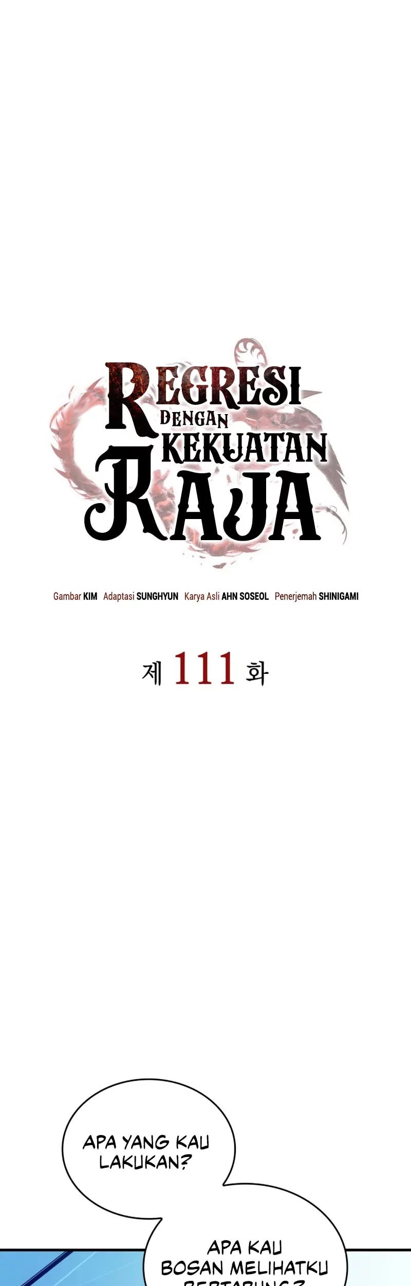 Regressing With The King’s Power Chapter 111 Gambar 22