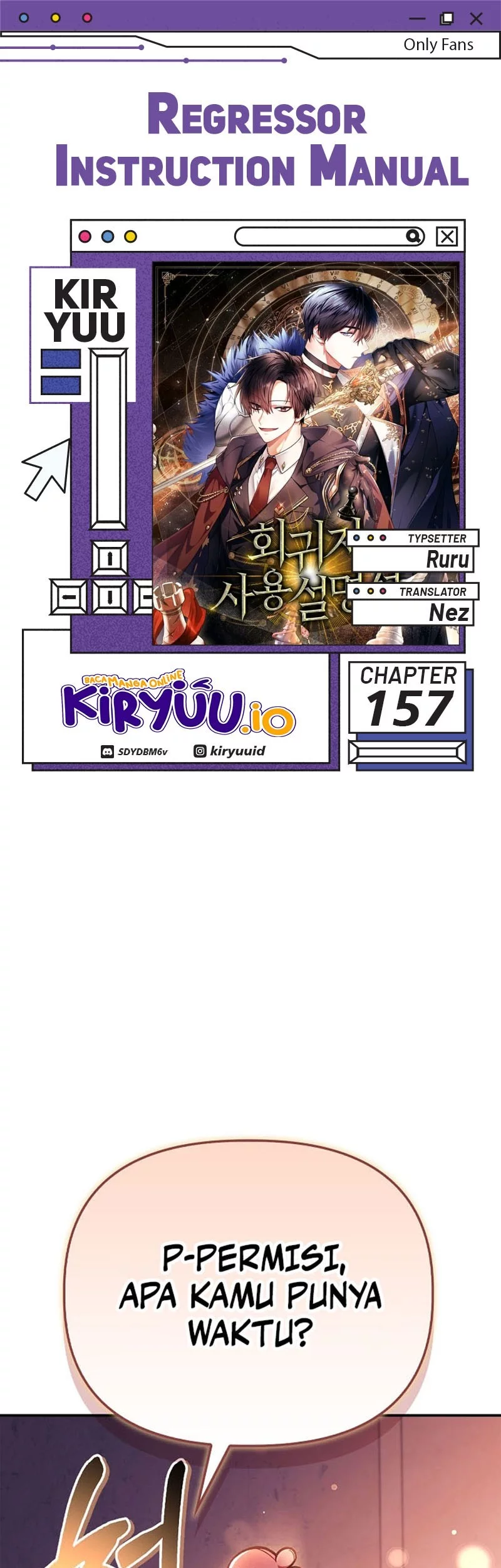 Baca Komik Regressor Instruction Manual Chapter 157 Gambar 1