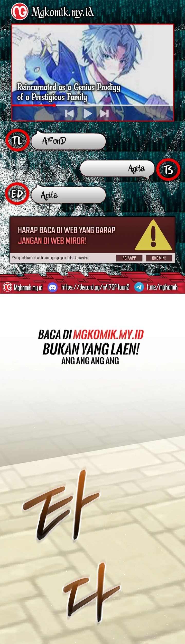 Baca Komik Reincarnated as a Genius Prodigy of a Prestigious Family Chapter 54 Gambar 1