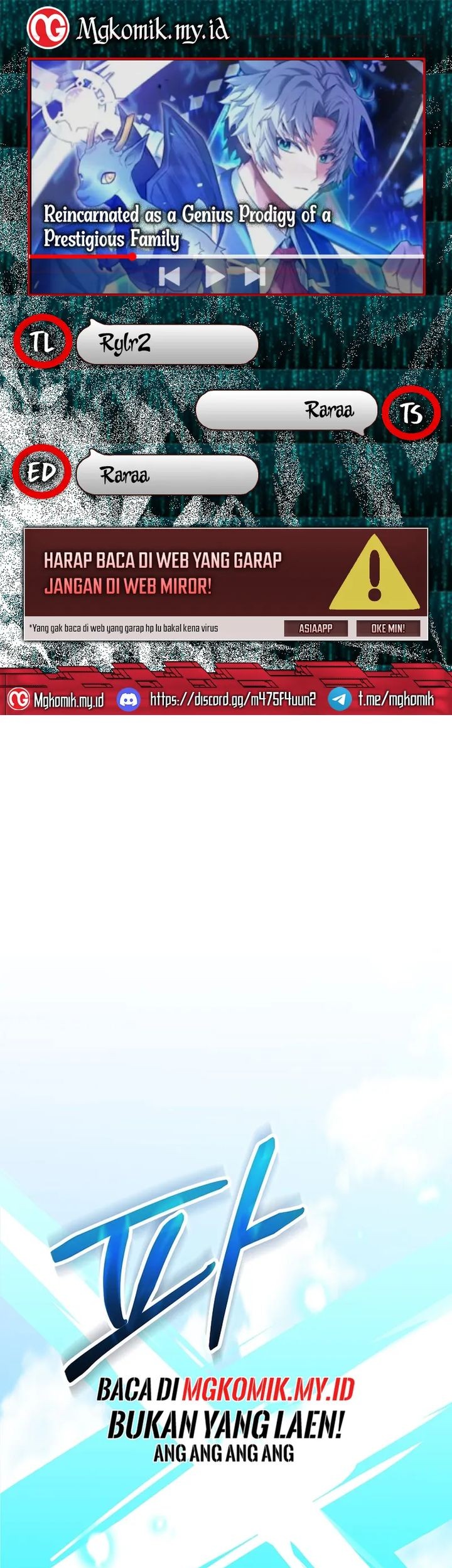 Baca Komik Reincarnated as a Genius Prodigy of a Prestigious Family Chapter 55 Gambar 1