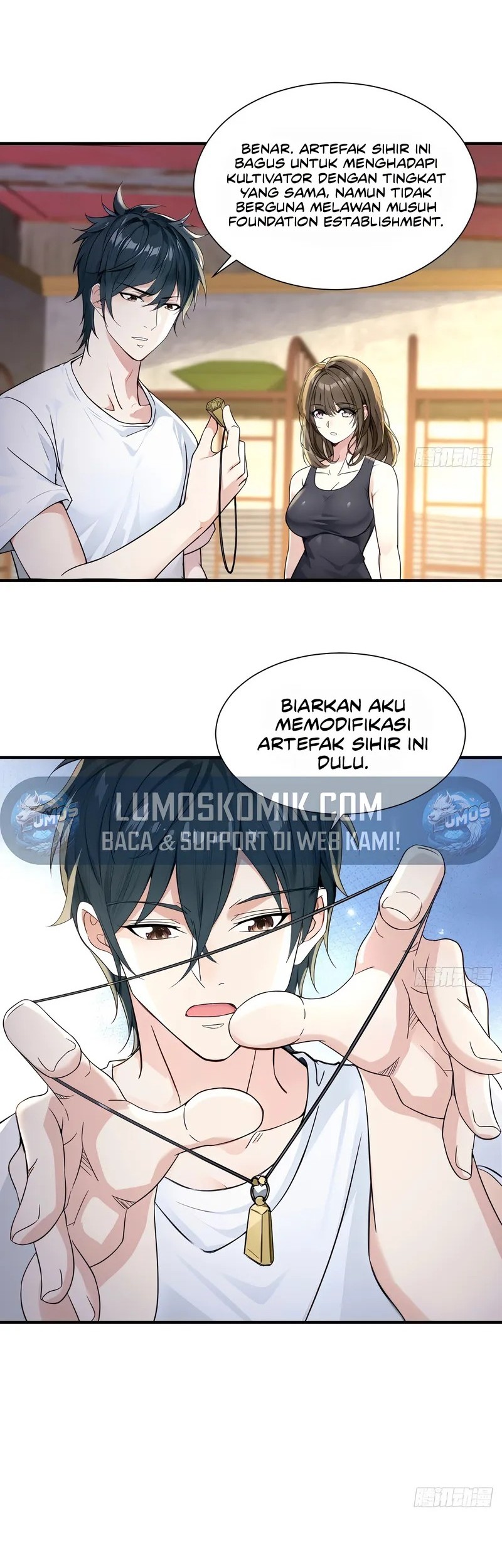 Reincarnated as a Scumbag I Use My Wife and Daughter to Prove Immortality Chapter 15 Gambar 11