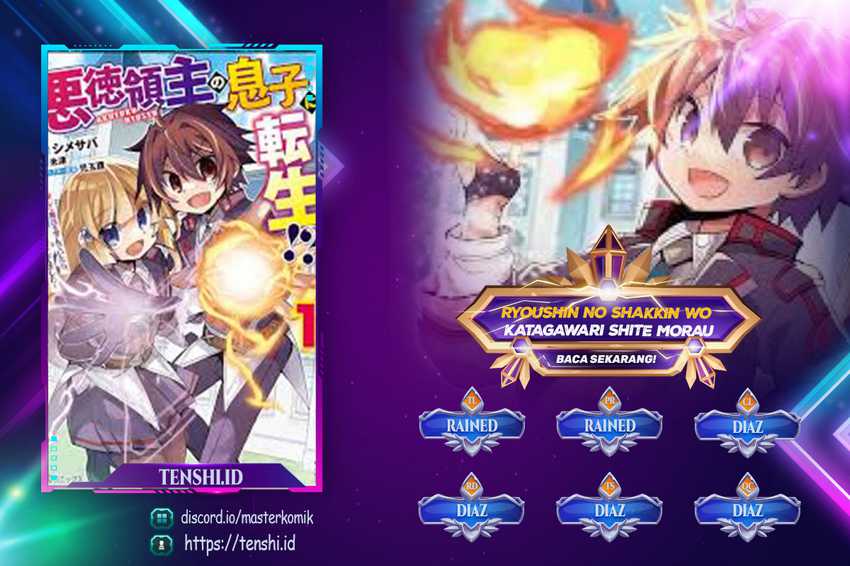 Baca Komik Reincarnated As The Son Of A Vicious Lord! -When I Was Having Fun Chapter 6 Gambar 1