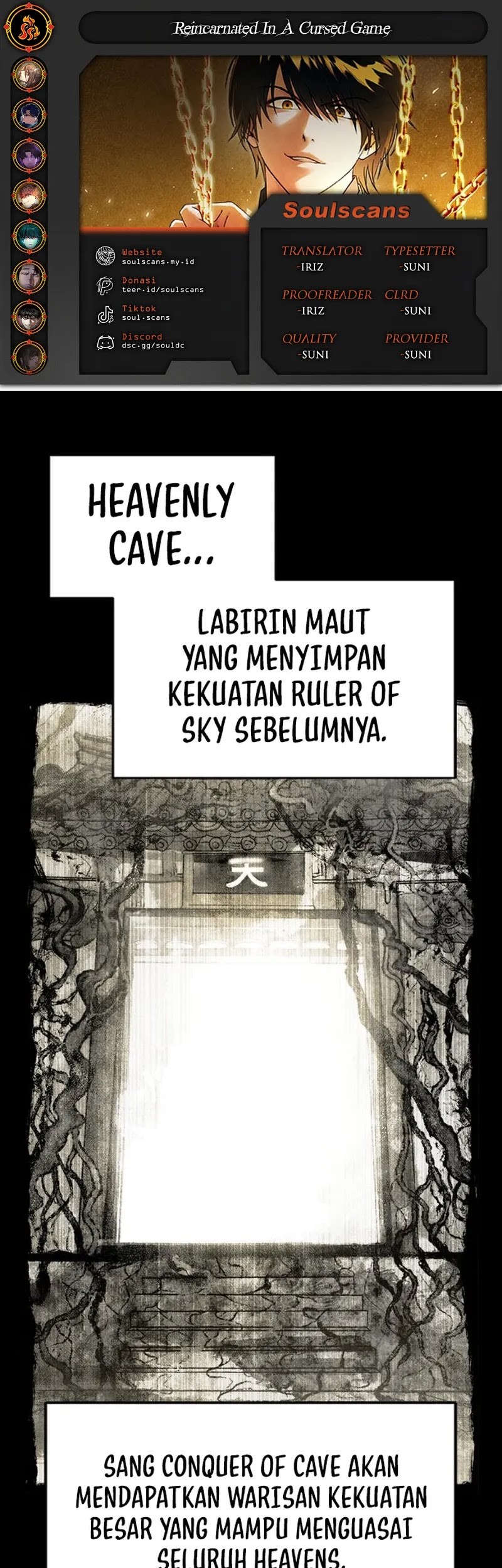 Baca Komik Reincarnated In a Cursed Game Chapter 12 Gambar 1