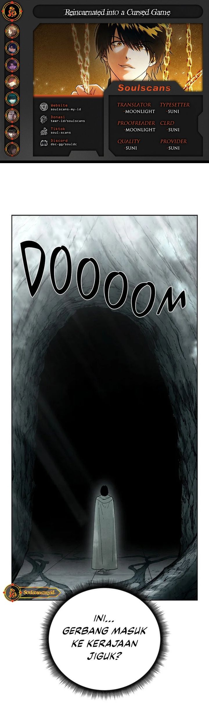 Baca Komik Reincarnated In a Cursed Game Chapter 17 Gambar 1