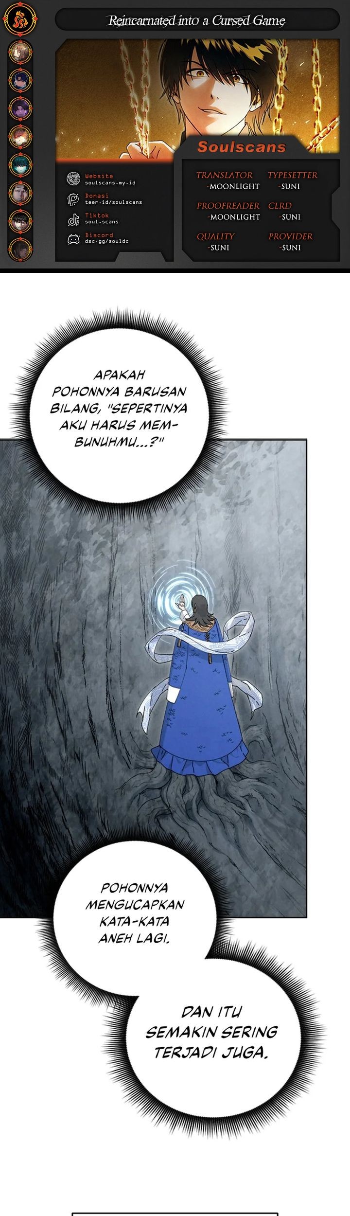 Baca Komik Reincarnated In a Cursed Game Chapter 18 Gambar 1