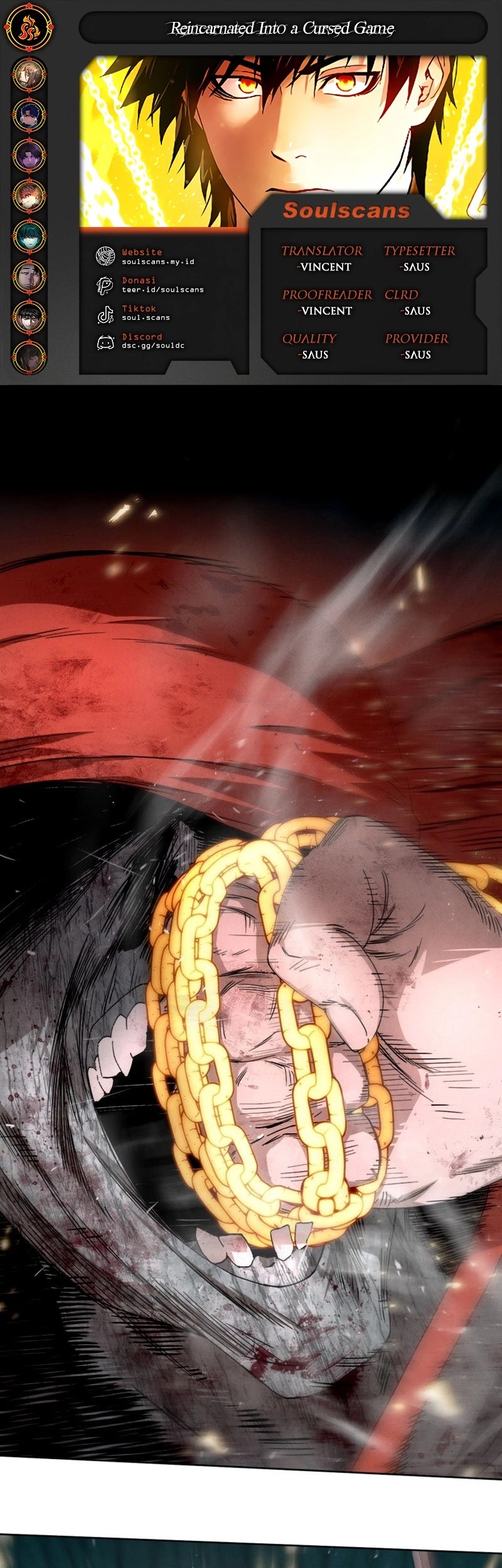 Baca Komik Reincarnated In a Cursed Game Chapter 23 Gambar 1