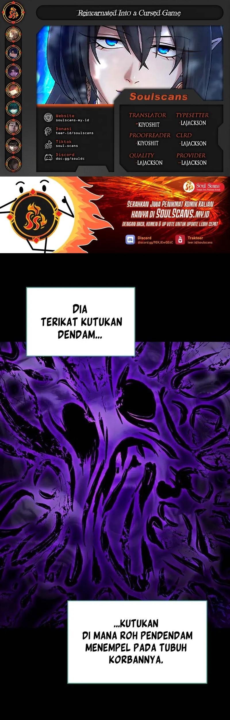 Baca Komik Reincarnated In a Cursed Game Chapter 30 Gambar 1