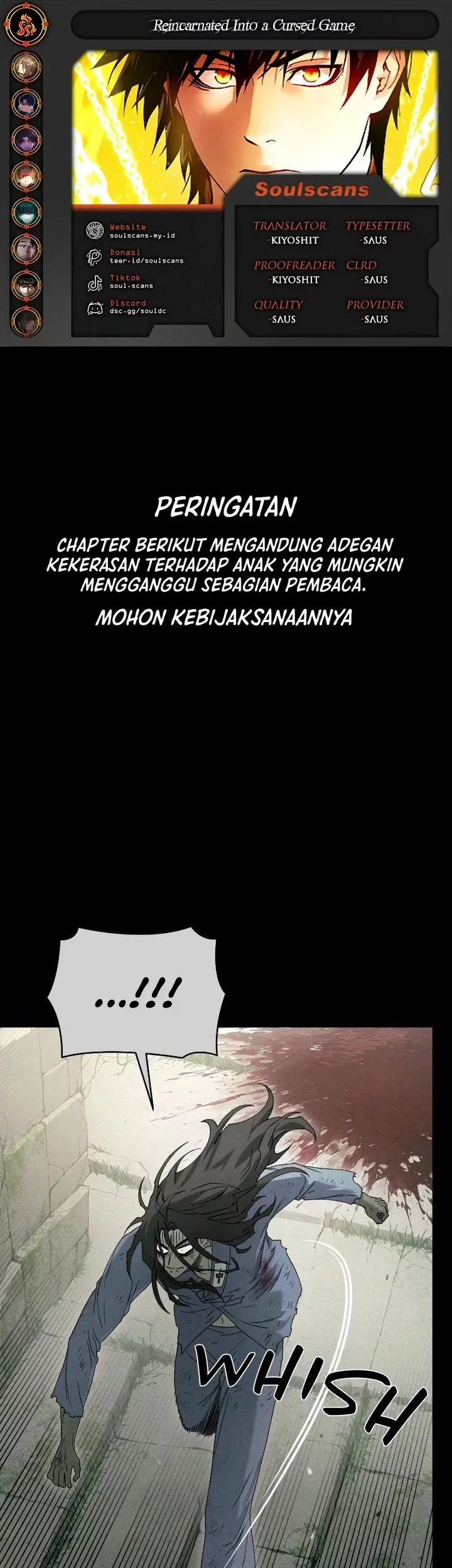 Baca Komik Reincarnated In a Cursed Game Chapter 35 Gambar 1