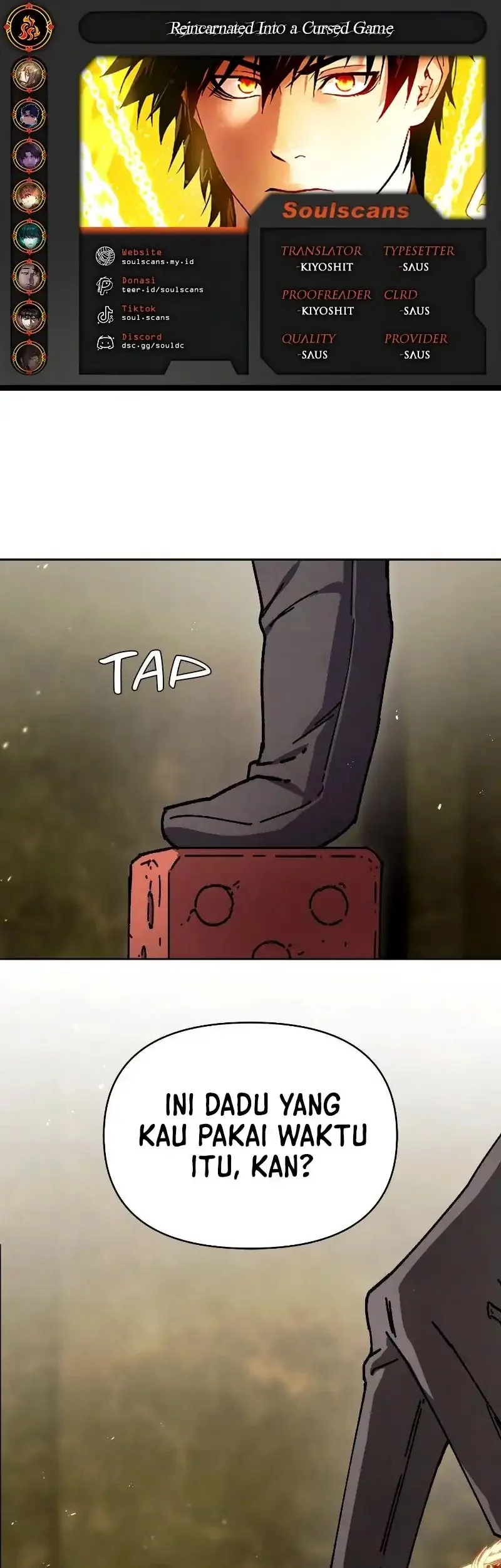 Baca Komik Reincarnated In a Cursed Game Chapter 37 Gambar 1