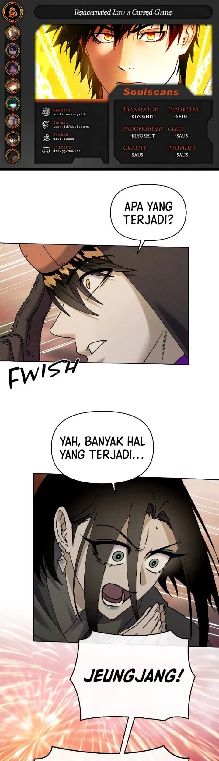 Baca Komik Reincarnated In a Cursed Game Chapter 39 Gambar 1