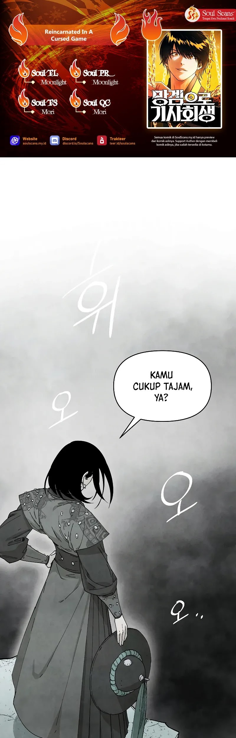 Baca Komik Reincarnated In a Cursed Game Chapter 7 Gambar 1