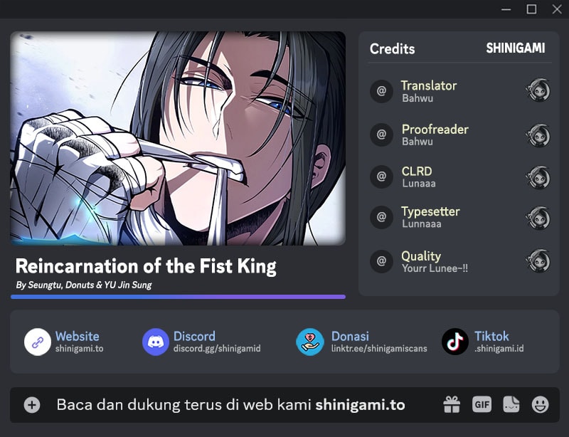 Baca Komik Reincarnation Of The Fist King Chapter 12 Gambar 1