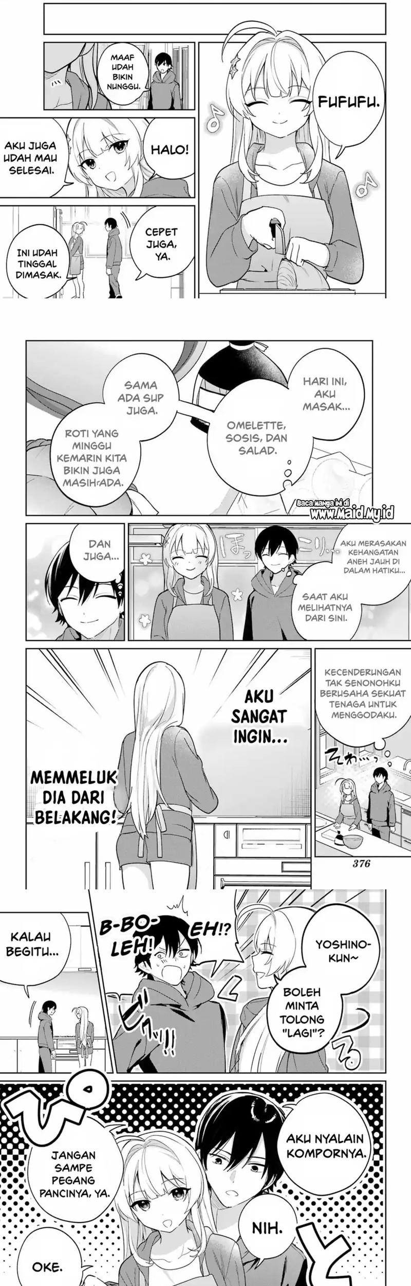 Remote Jugyou ni Nattara Class 1 no Bishoujo to Doukyo Suru Koto ni Natta Chapter 13 Gambar 7