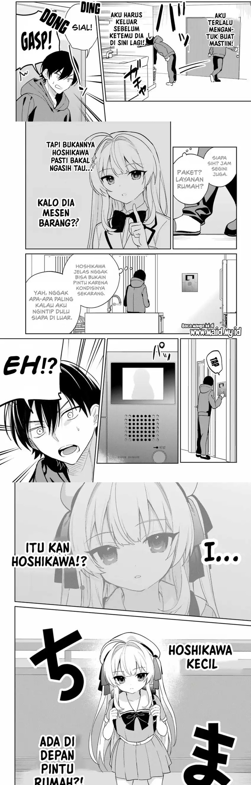 Remote Jugyou ni Nattara Class 1 no Bishoujo to Doukyo Suru Koto ni Natta Chapter 13 Gambar 19