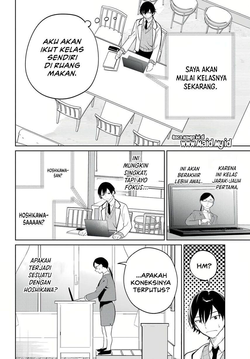 Remote Jugyou ni Nattara Class 1 no Bishoujo to Doukyo Suru Koto ni Natta Chapter 4 Gambar 12
