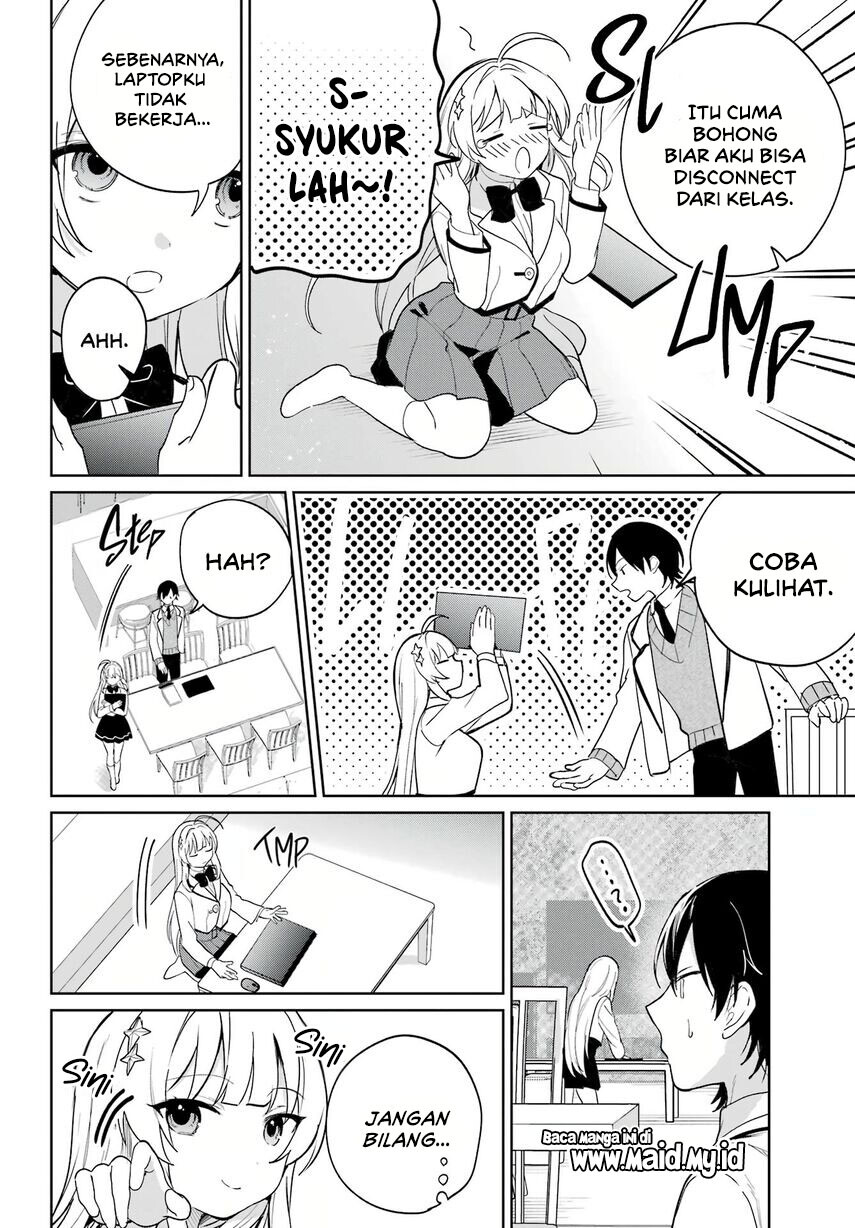 Remote Jugyou ni Nattara Class 1 no Bishoujo to Doukyo Suru Koto ni Natta Chapter 4 Gambar 16