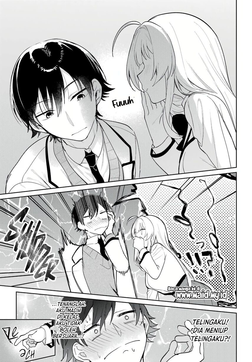 Remote Jugyou ni Nattara Class 1 no Bishoujo to Doukyo Suru Koto ni Natta Chapter 4 Gambar 23