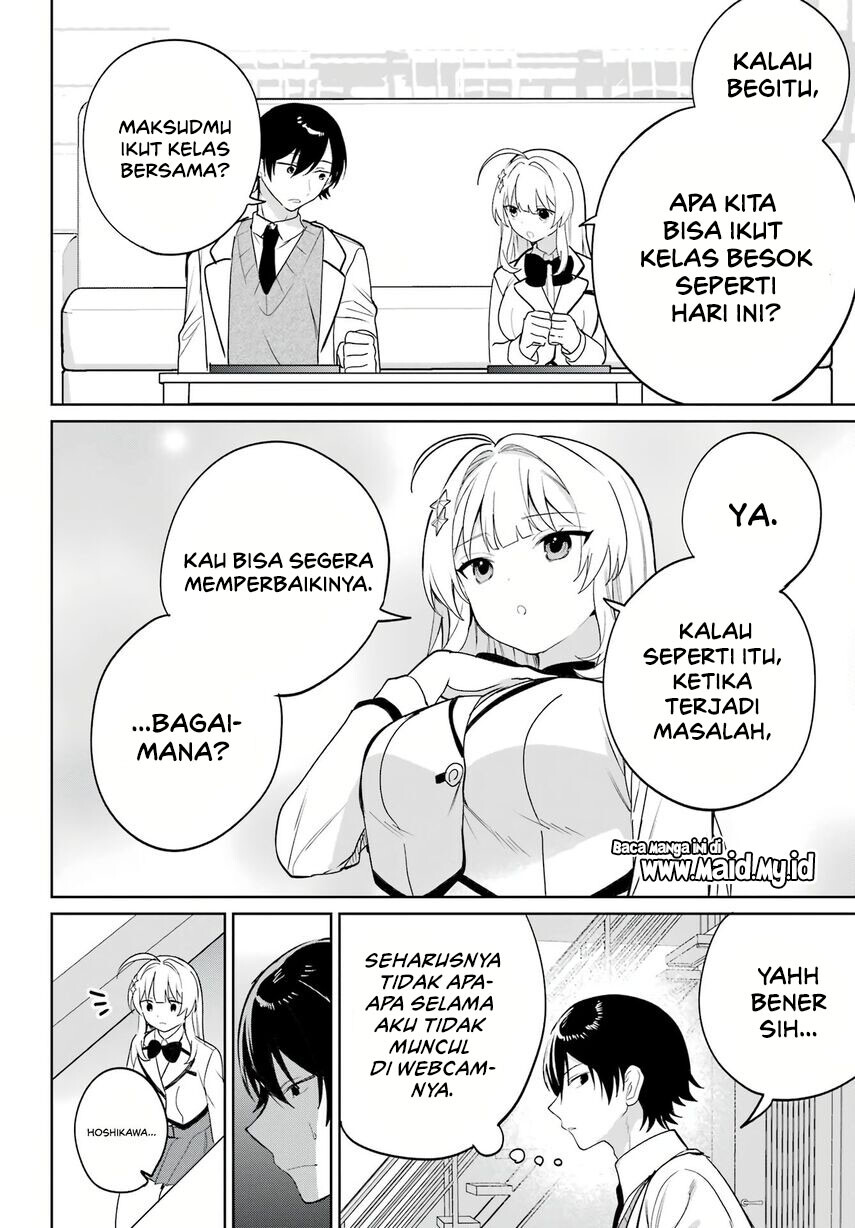 Remote Jugyou ni Nattara Class 1 no Bishoujo to Doukyo Suru Koto ni Natta Chapter 4 Gambar 30