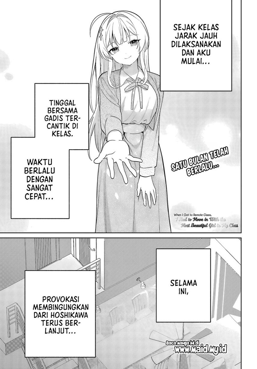 Remote Jugyou ni Nattara Class 1 no Bishoujo to Doukyo Suru Koto ni Natta Chapter 6 Gambar 3