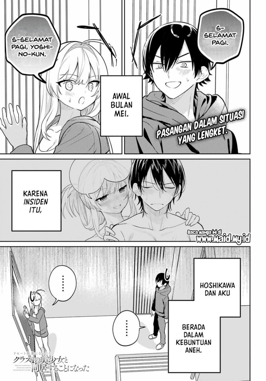 Remote Jugyou ni Nattara Class 1 no Bishoujo to Doukyo Suru Koto ni Natta Chapter 9 Gambar 3