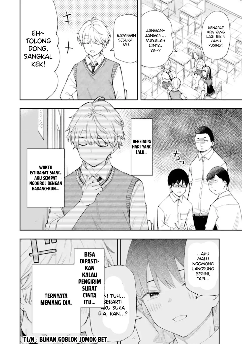 Renai no Jugyou Chapter 12.1 Gambar 10