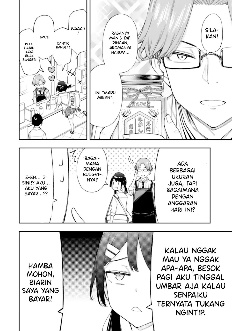 Renai no Jugyou Chapter 9.2 Gambar 10