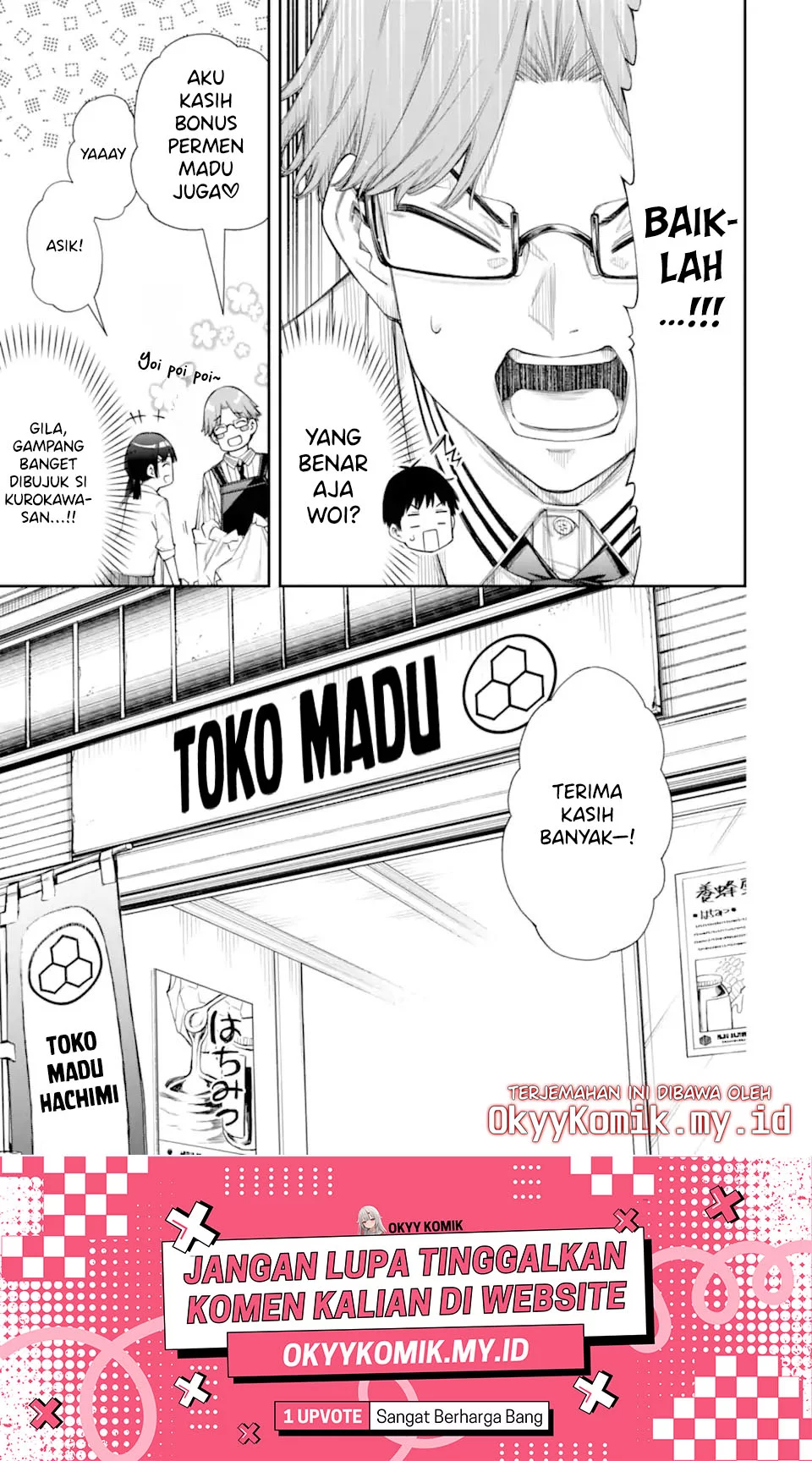 Renai no Jugyou Chapter 9.2 Gambar 13