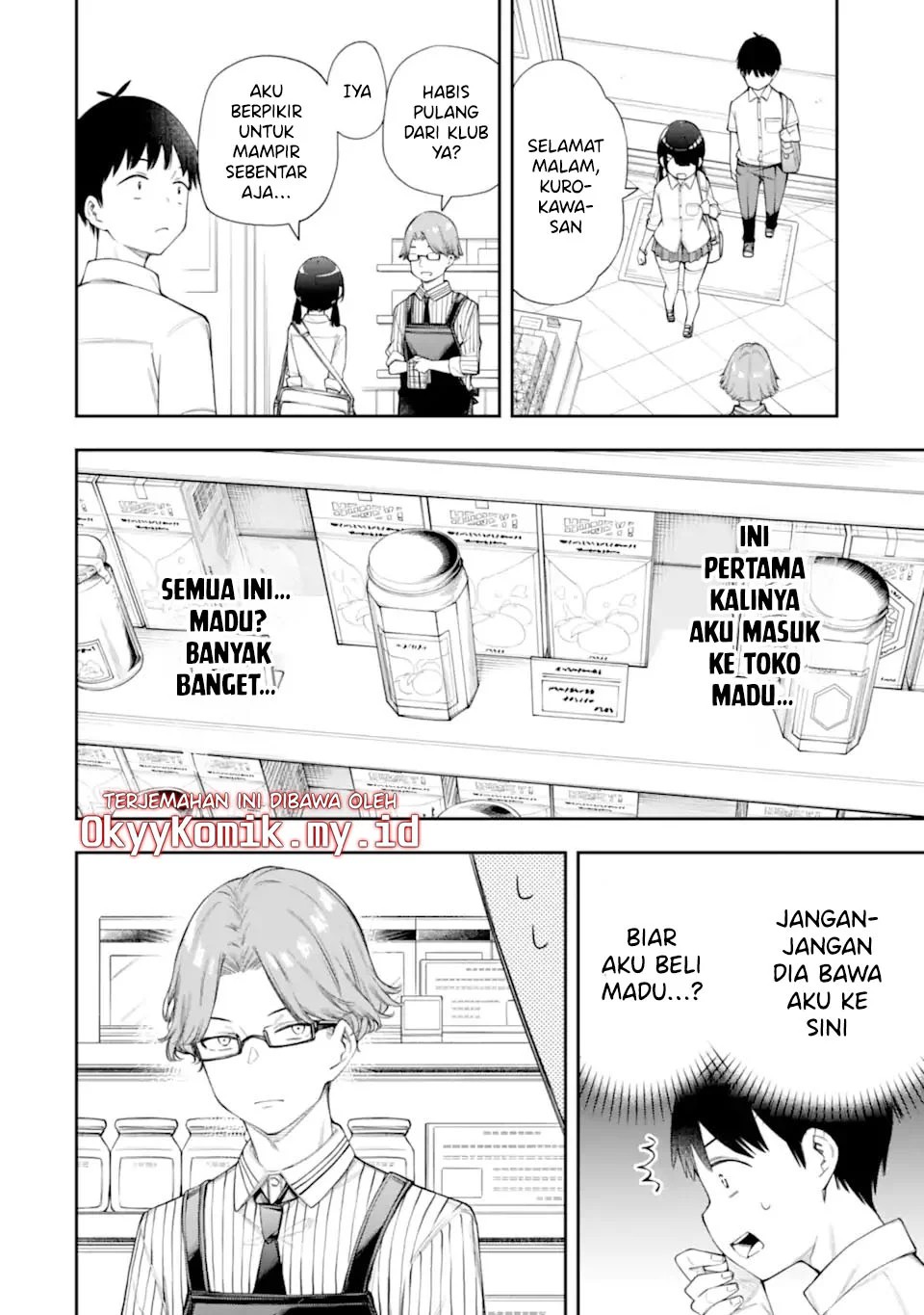 Renai no Jugyou Chapter 9.2 Gambar 4