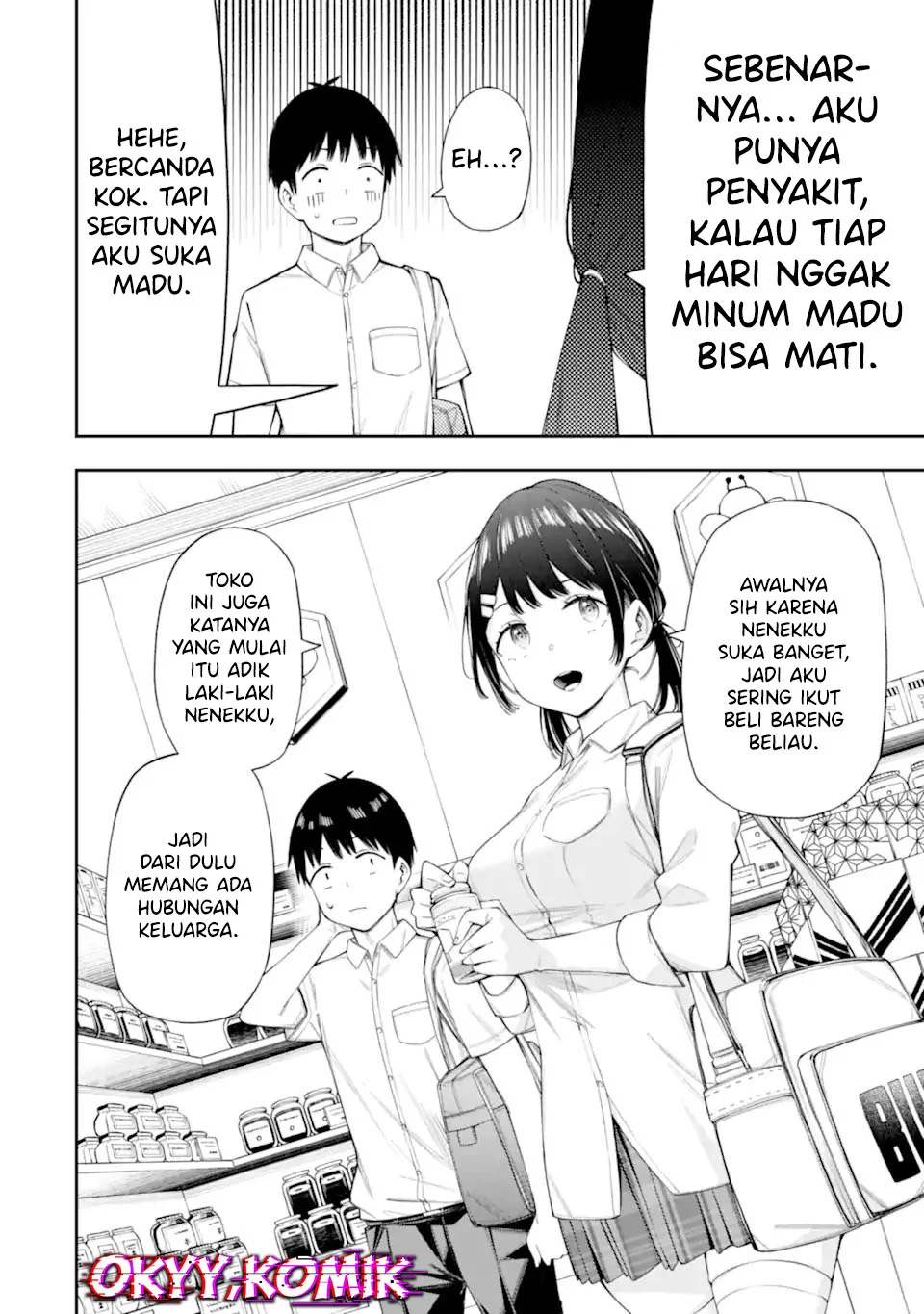 Renai no Jugyou Chapter 9.2 Gambar 8