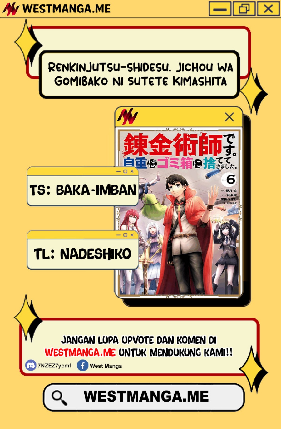 Renkinjutsu-shidesu. Jichou Wa Gomibako Ni Sutete Kimashita Chapter 29 Gambar 3