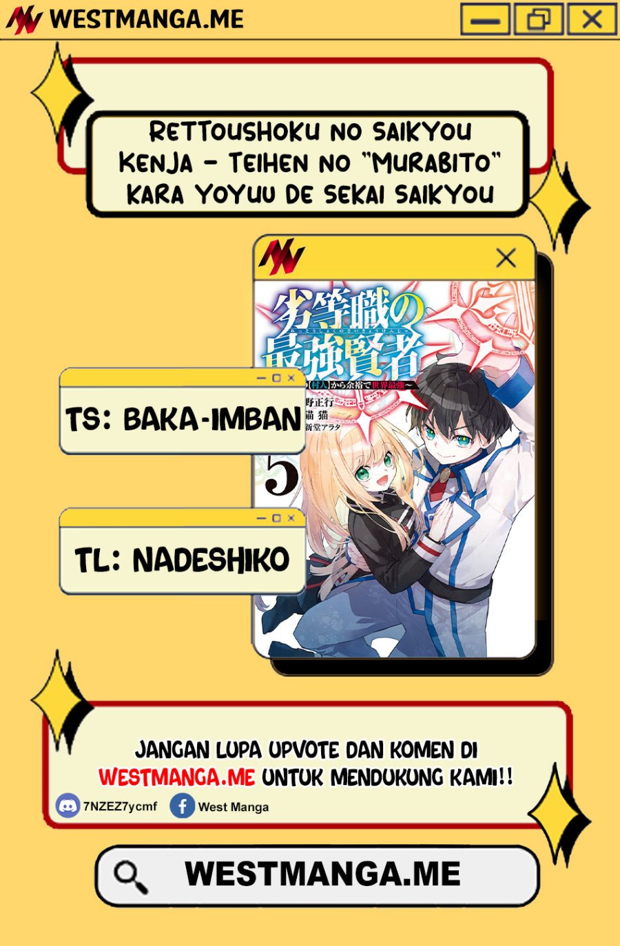 Rettoshoku no Saikyo Kenja ~ Teihen no [Murabito] Kara Yoyuu de Sekai Saikyo ~ Chapter 8 Gambar 3