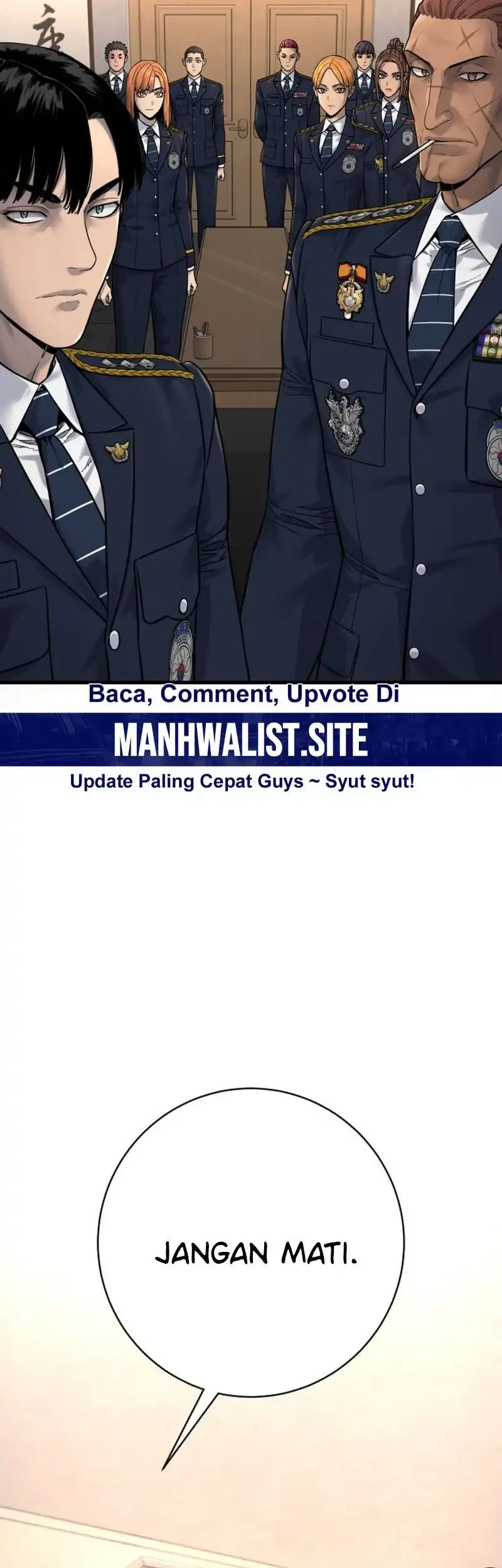 Return of the Bloodthirsty Police Chapter 100 Gambar 53