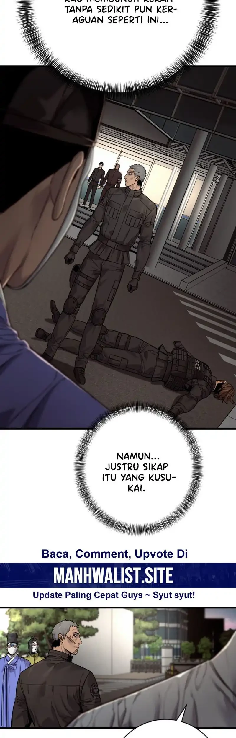 Return of the Bloodthirsty Police Chapter 100 Gambar 21