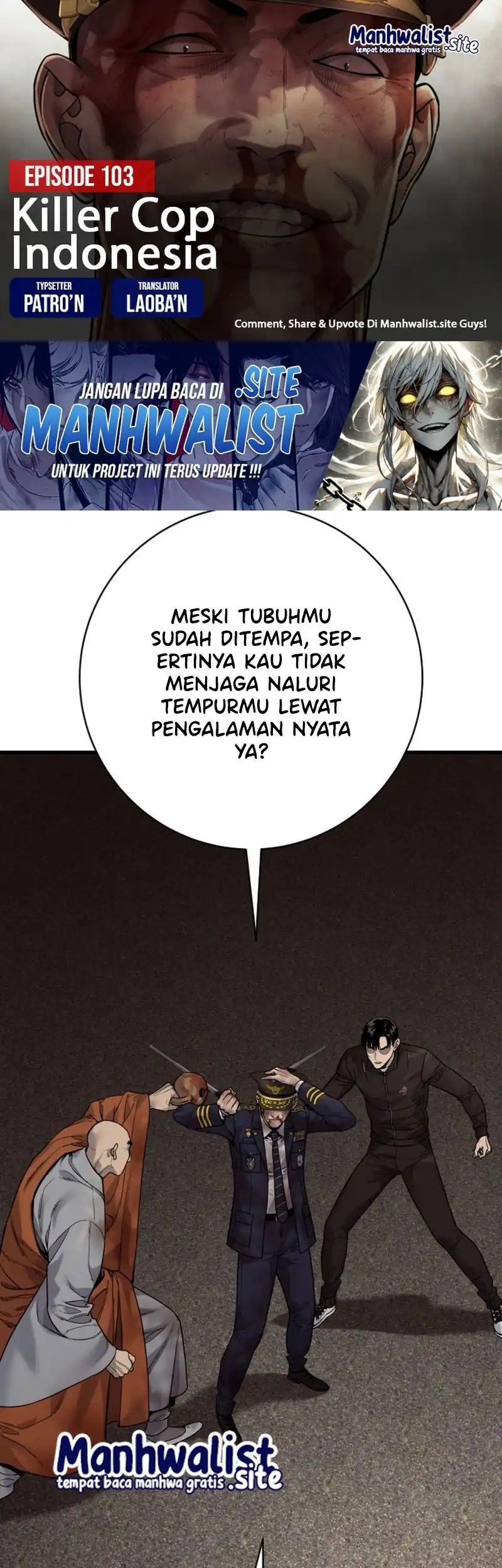 Baca Komik Return of the Bloodthirsty Police Chapter 103 Gambar 1