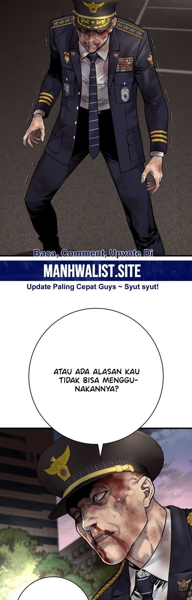 Return of the Bloodthirsty Police Chapter 104 Gambar 39