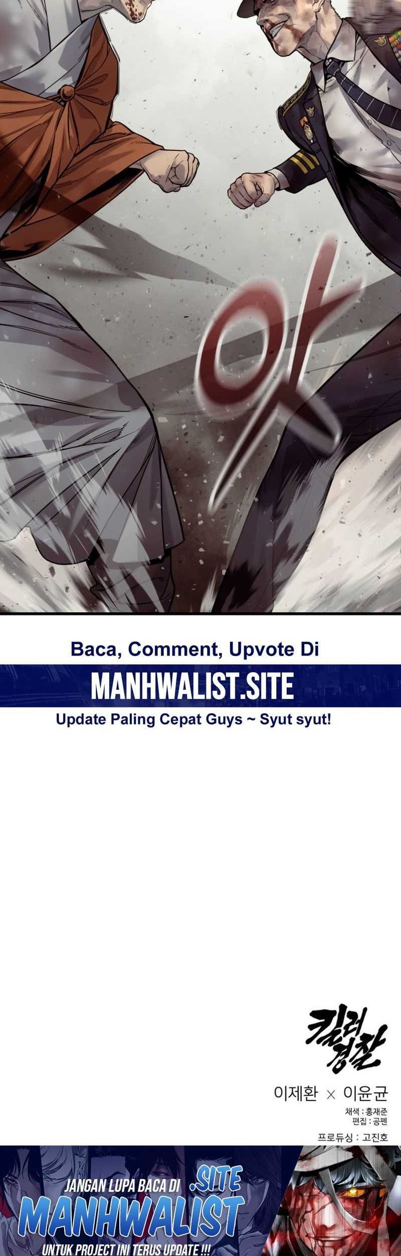 Return of the Bloodthirsty Police Chapter 104 Gambar 59