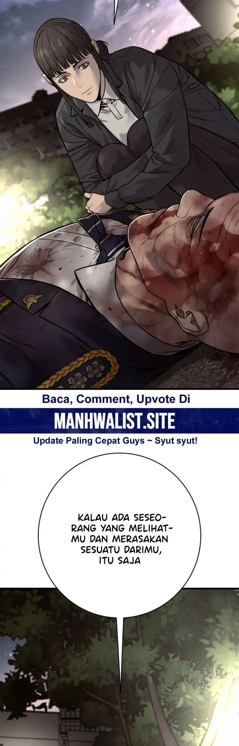 Return of the Bloodthirsty Police Chapter 105 Gambar 54