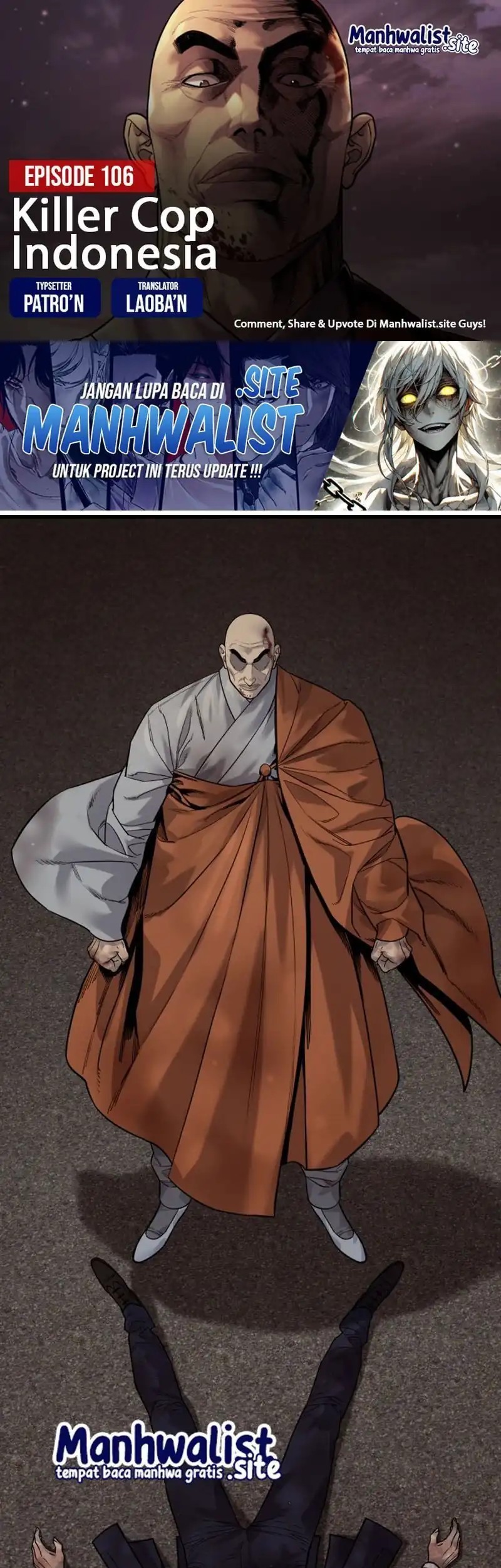 Baca Komik Return of the Bloodthirsty Police Chapter 106 Gambar 1