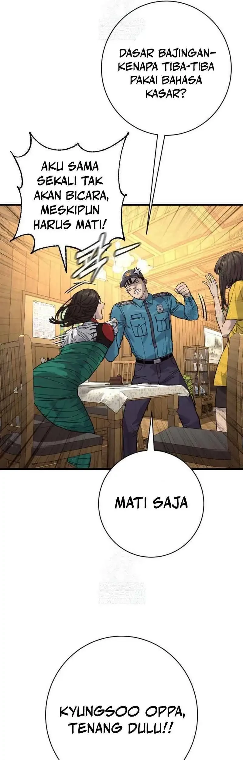 Return of the Bloodthirsty Police Chapter 112 Gambar 62