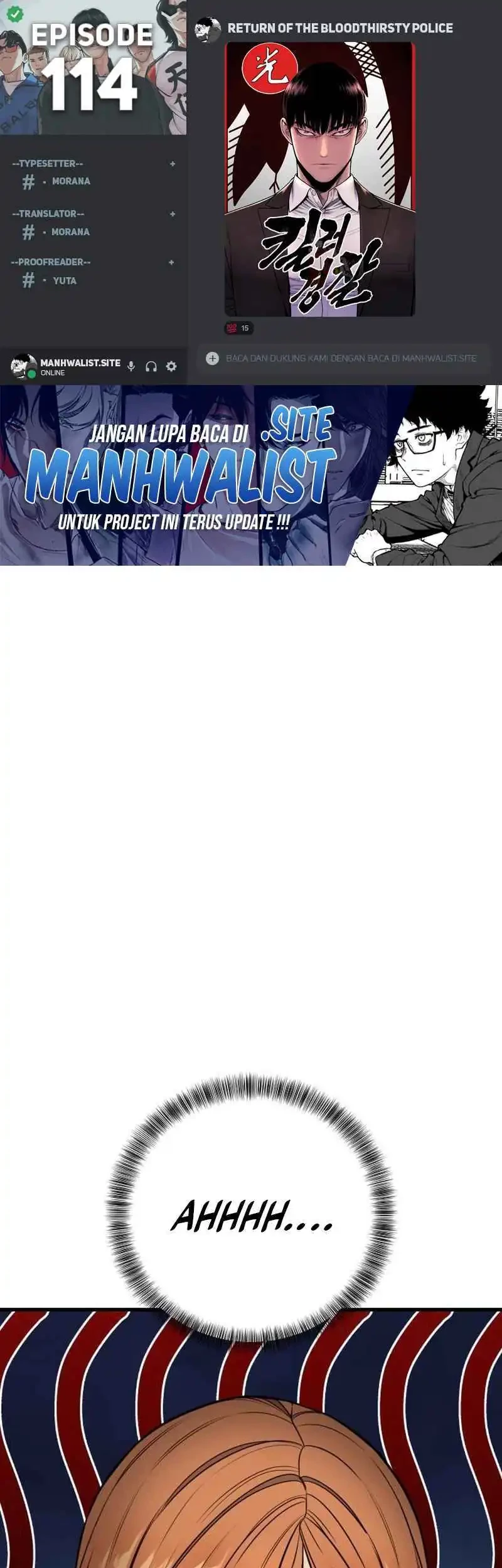 Baca Komik Return of the Bloodthirsty Police Chapter 114 Gambar 1