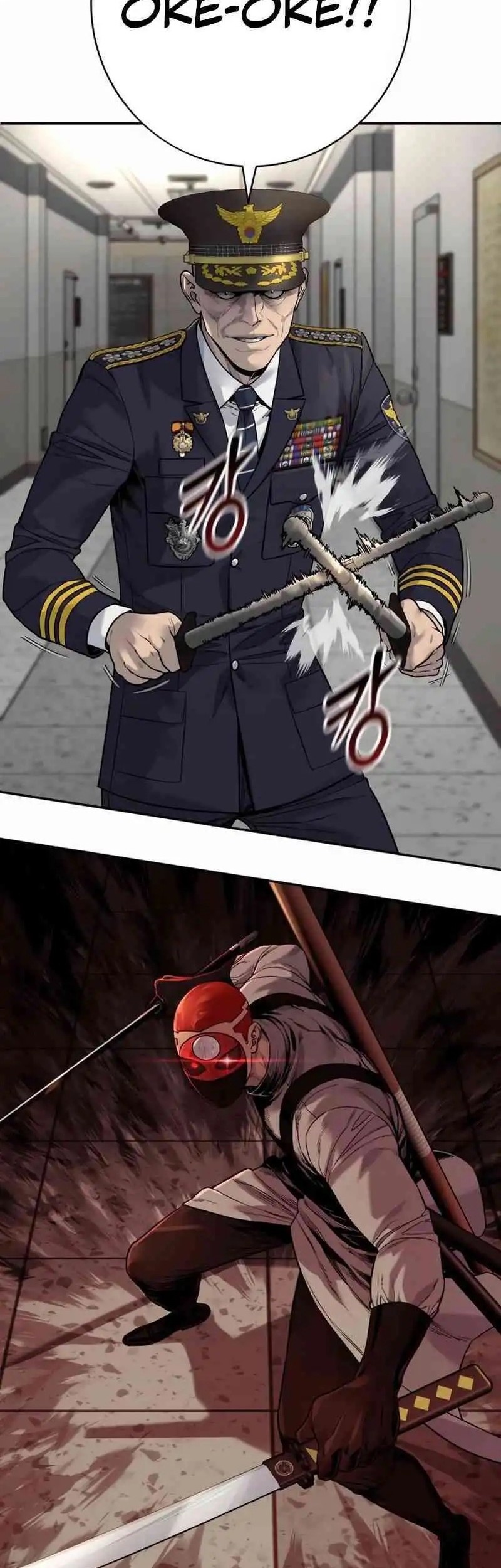 Return of the Bloodthirsty Police Chapter 88 Gambar 64