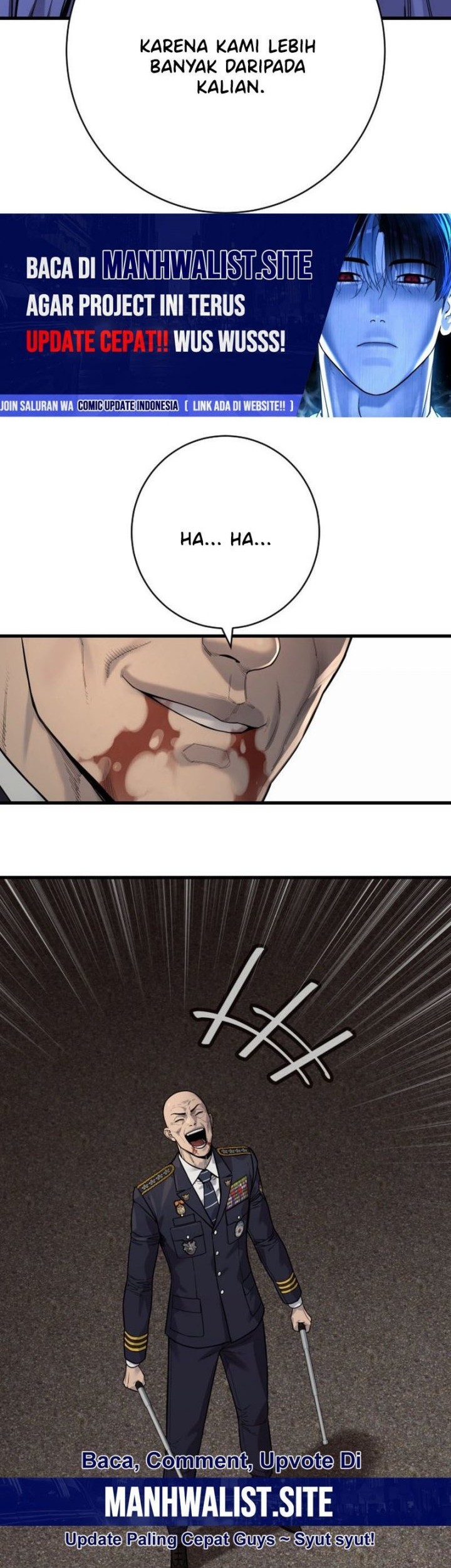 Return of the Bloodthirsty Police Chapter 97 Gambar 41