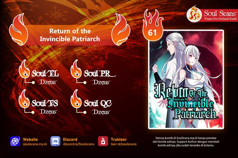 Baca Komik Return of the Invincible Patriarch Chapter 61 Gambar 1