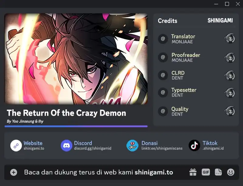 Baca Komik Return of the Mad Demon Chapter 170 Gambar 1