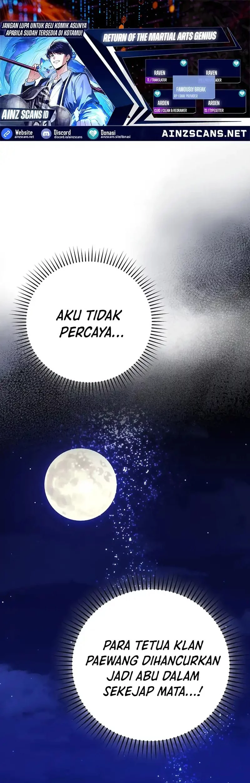 Baca Komik Return Of The Martial Arts Genius Chapter 98 Gambar 1