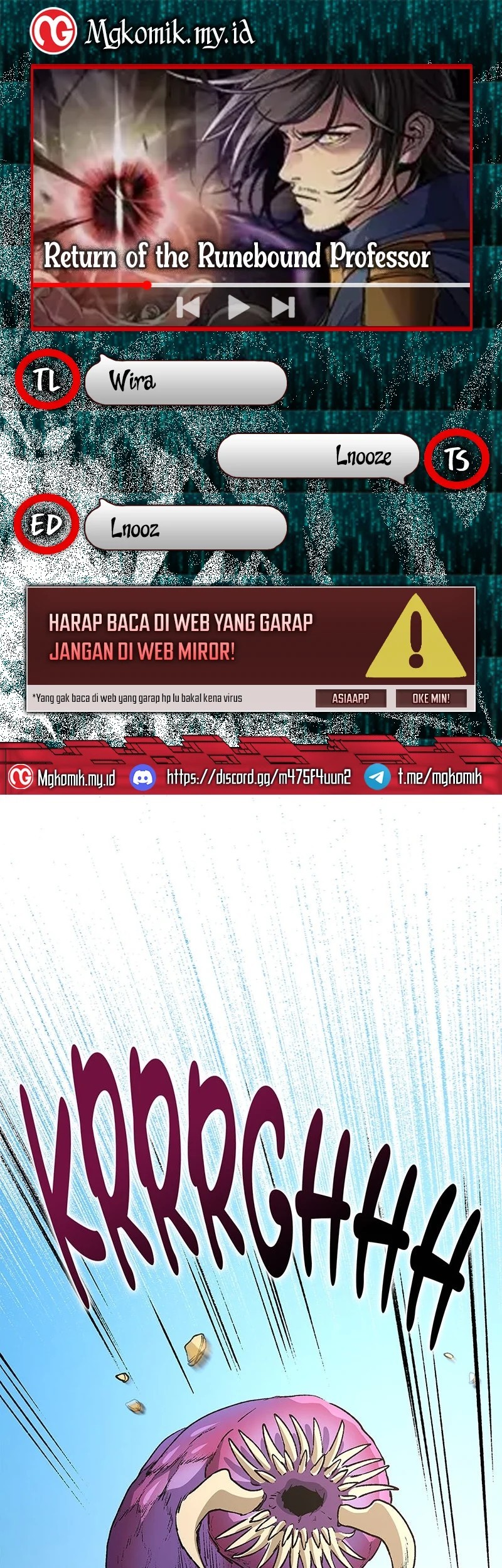 Baca Komik Return of the Renebound Professor Chapter 47 Gambar 1