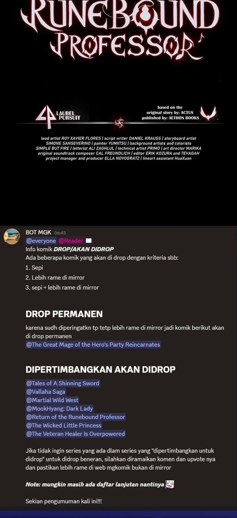 Return of the Renebound Professor Chapter 48 Gambar 84