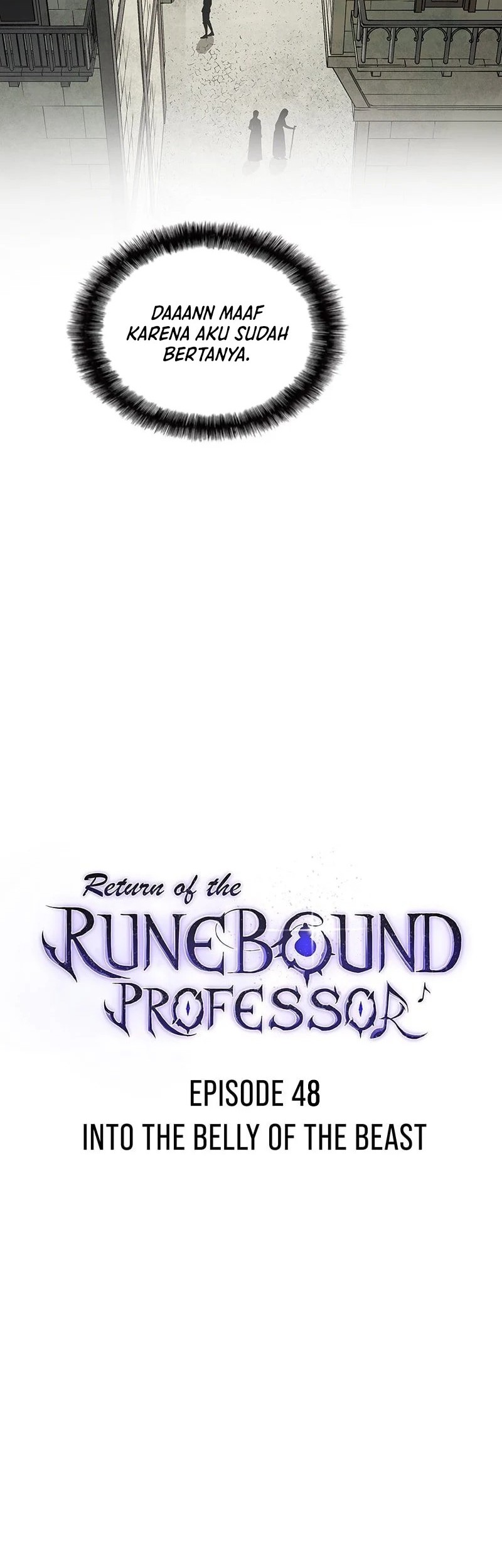 Return of the Renebound Professor Chapter 48 Gambar 23