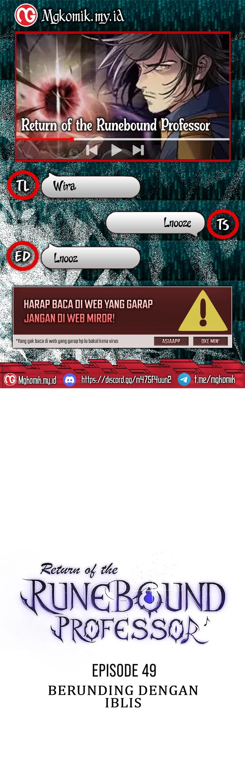 Baca Komik Return of the Renebound Professor Chapter 49 Gambar 1