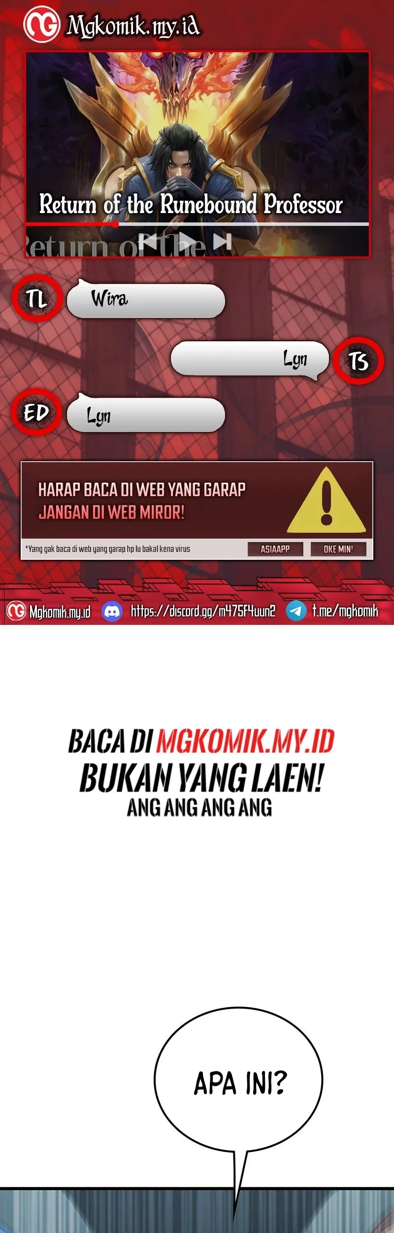 Baca Komik Return of the Renebound Professor Chapter 51 Gambar 1